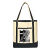 Large Cotton Canvas Boat Tote Thumbnail